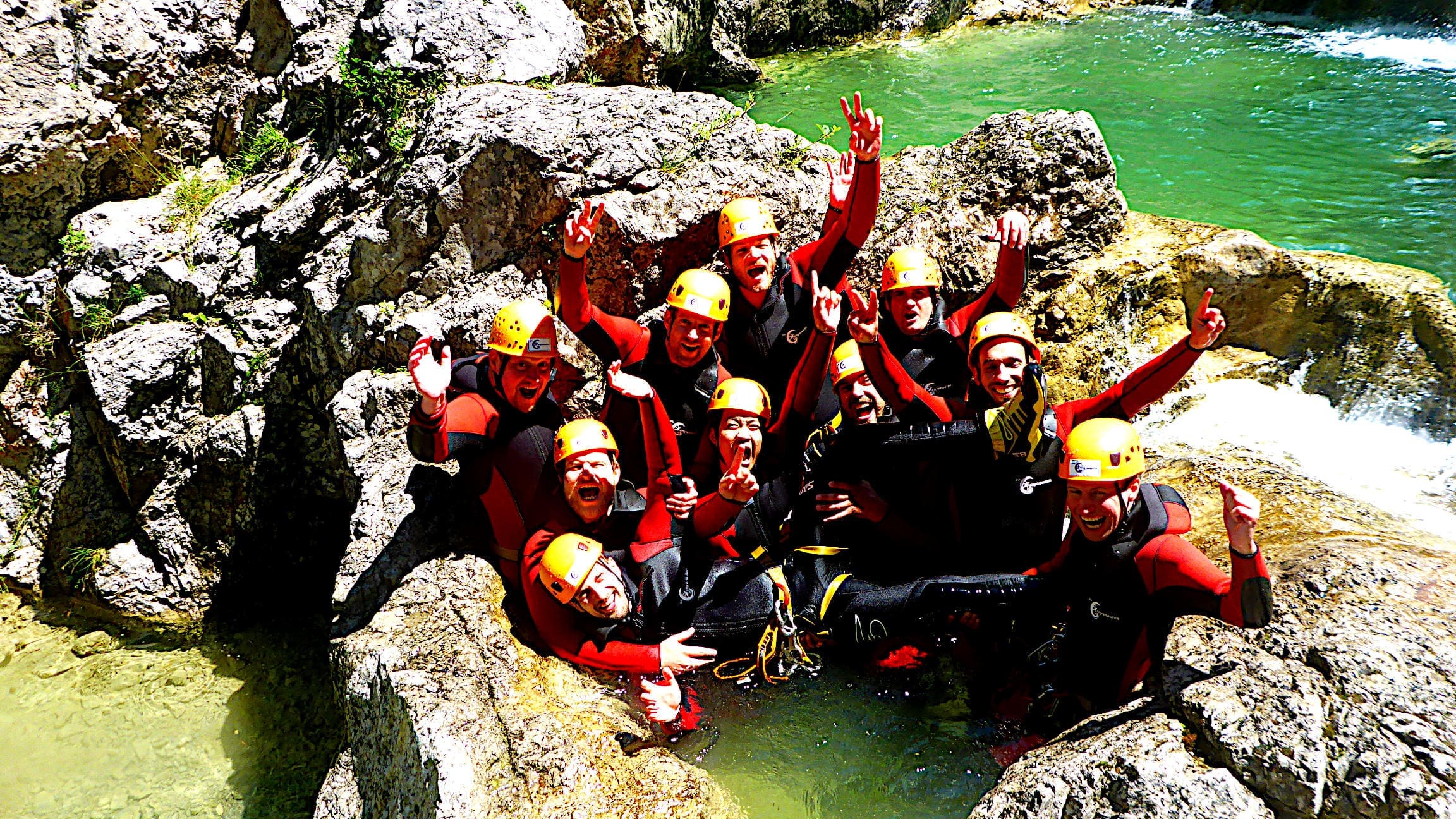 canyoning junggesellenabschied oesterreich tirol