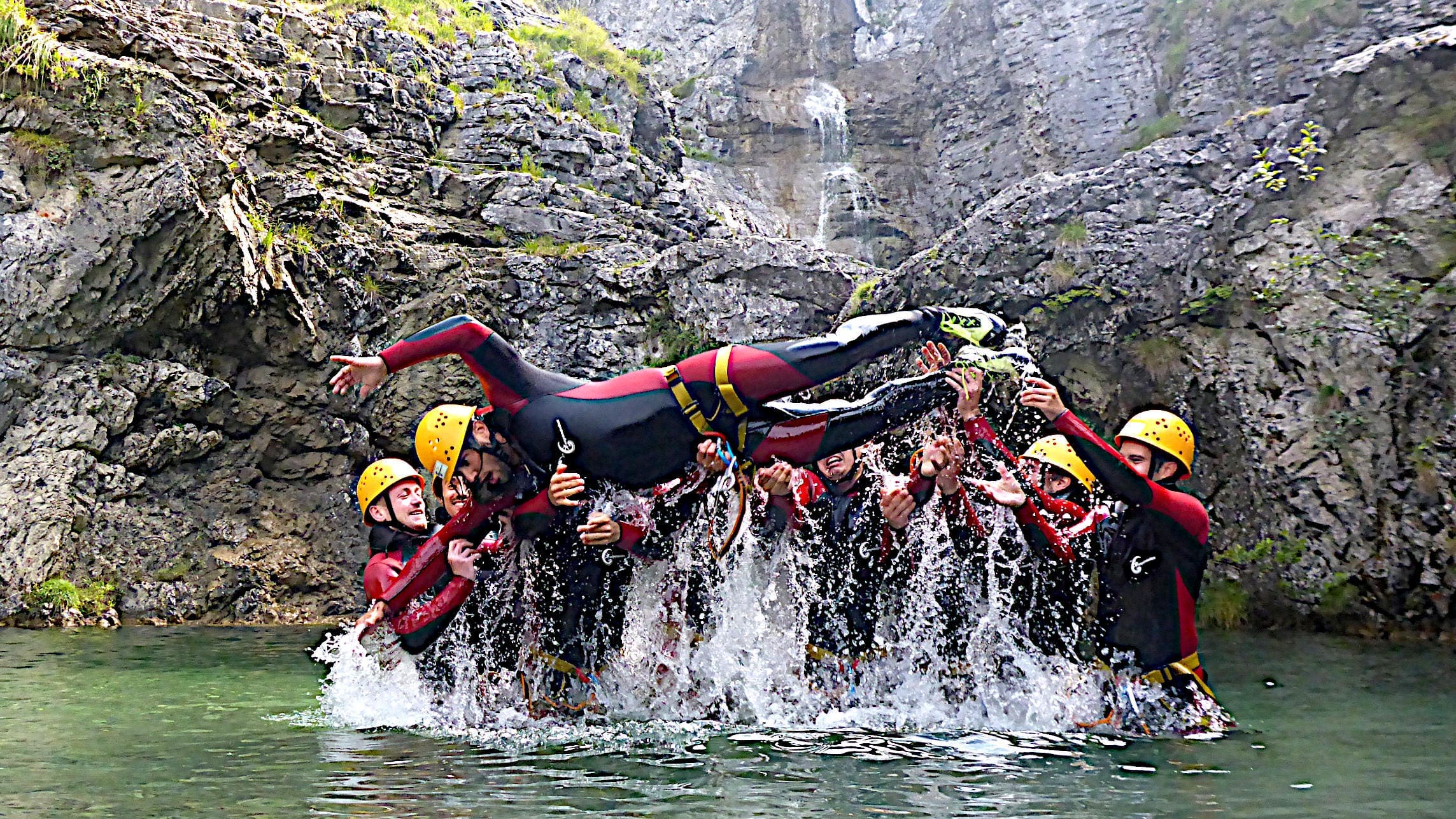 canyoning junggesellenabschied stuibenfaelle plansee reutte