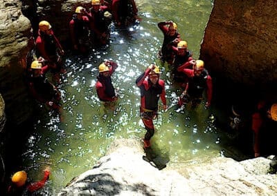 Canyoning Allgaeu Starzlachklamm erstersprung 16zu9 2200px
